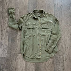Free People Button Up